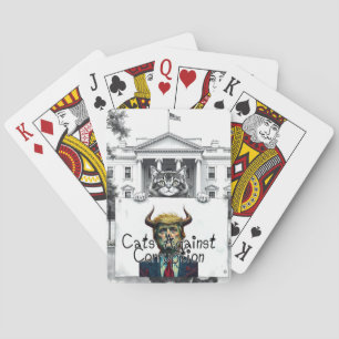 Cats Against Corruption Poker Cards