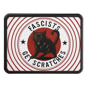 Cats Against Fascists Hitch Cover
