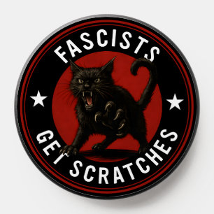 Cats Against Fascists PopSocket