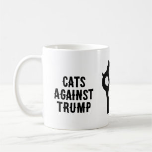Cats Against Trump Political Mug