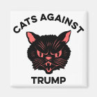 "Cats Against Trump" Magnet | Zazzle.com