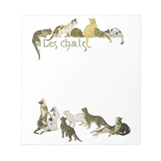 Cats, Alexandre Steinlen Notepad