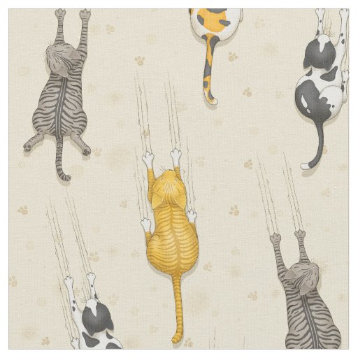 Cats Allowed Fabric