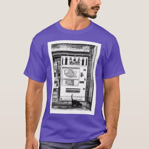 Cats amp Vending Machines  T_Shirt