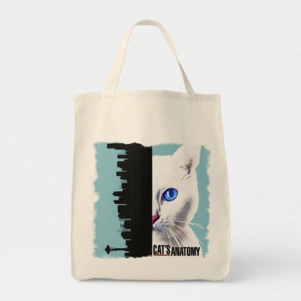 Cat&#39;s Anatomy Tote Bag