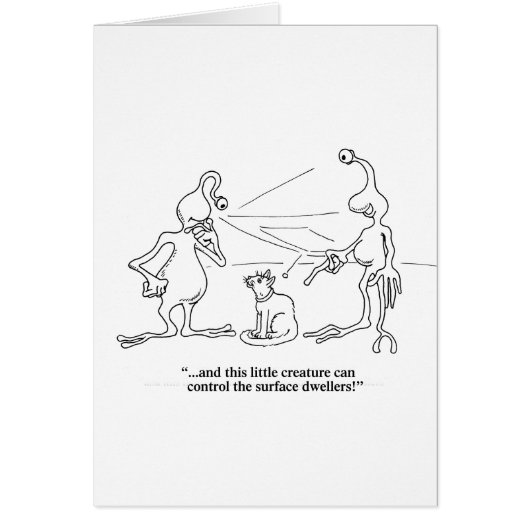 Cats and Aliens Cards (Front)