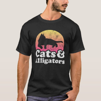 Cats and Alligators Alligator for Men Women Boys o T-Shirt