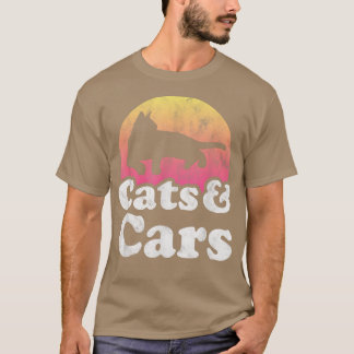 Cats and Cars Men's or Women's Cat and Cars T-Shirt