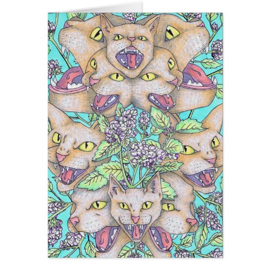 Cats and Catnip Card (Front)