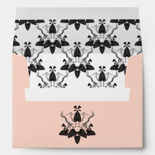 Cats and Catnip Silhouette Graphic Envelope