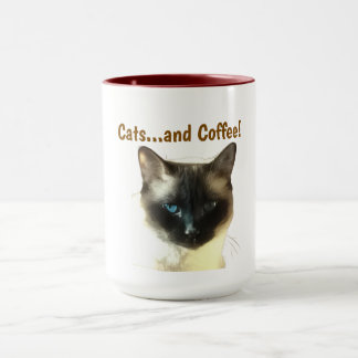 Cats and Coffee Mug