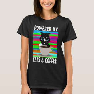 CATS AND COFFEE T-SHIRTS