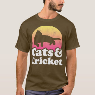 Cats and Cricket Gift  T-Shirt