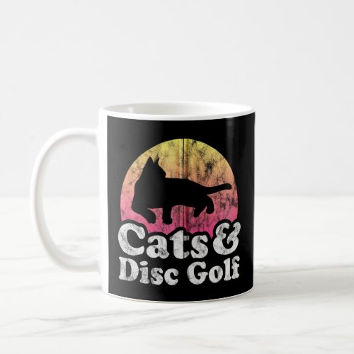 Cats And Disc Golf Mens Or Womens Cat Zip  Coffee Mug