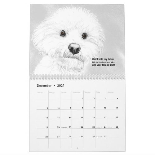 Cats and Dogs 2021 Haiku Calendar