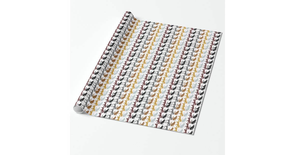 Cats and Dogs Wrapping Paper | Zazzle