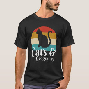 Cats And Geography T-Shirt
