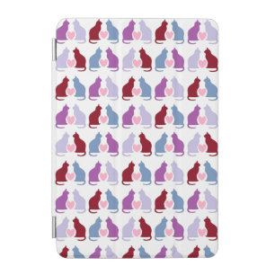 Cats and Hearts iPad Mini Cover