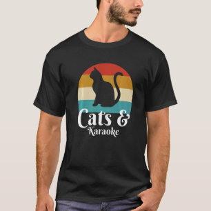 Cats And Karaoke T-Shirt