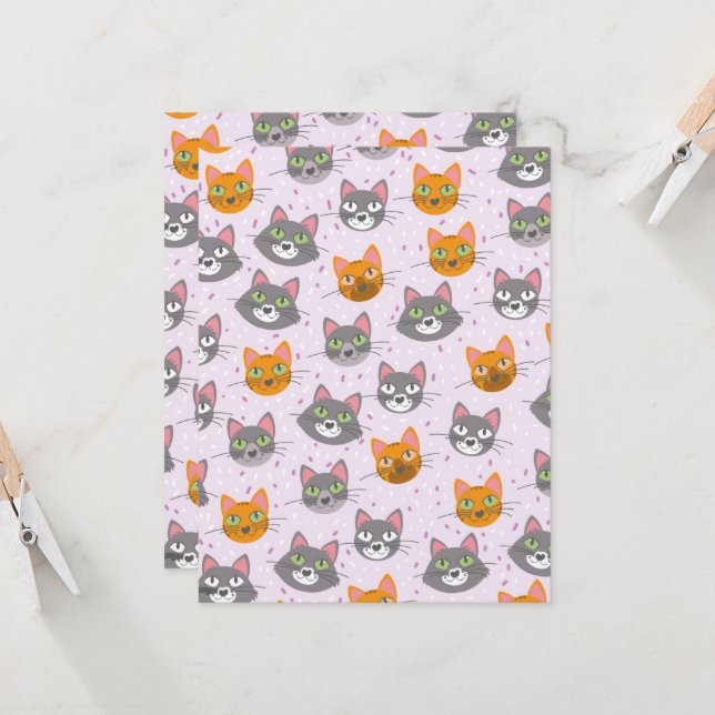 Cats and Kittens (Front/Back In Situ)