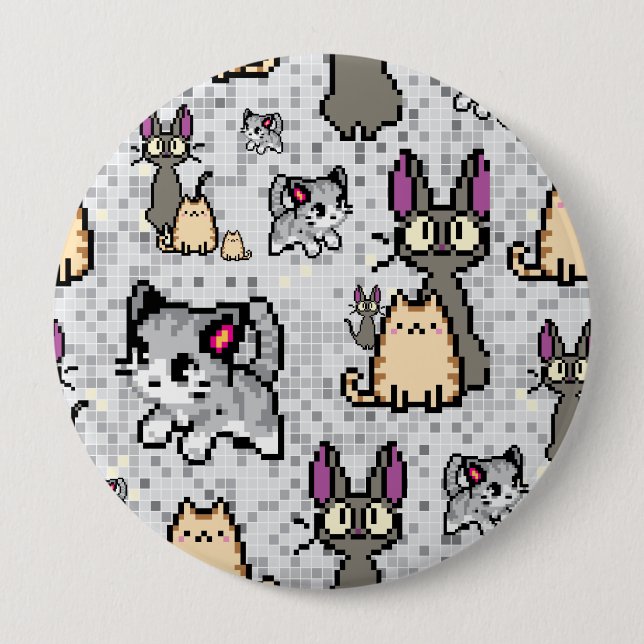 Cats and Kittens 2 Button (Front)
