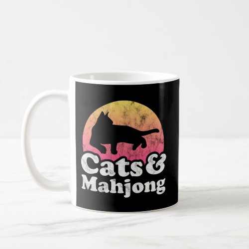 Cats And Mahjong MenS OrS Cat Coffee Mug