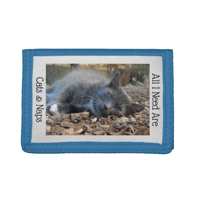 Cats and Naps Wallet (Front)