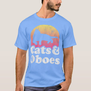 Cats and Oboes Men's or Women's Cat and Oboe T-Shirt