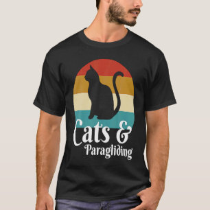 Cats And Paragliding T-Shirt