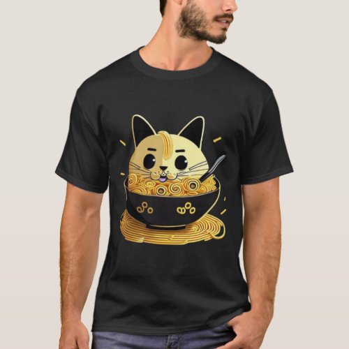 Cats and Ramen T_Shirt
