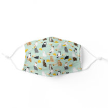 Cats and Tacos Adult Cloth Face Mask
