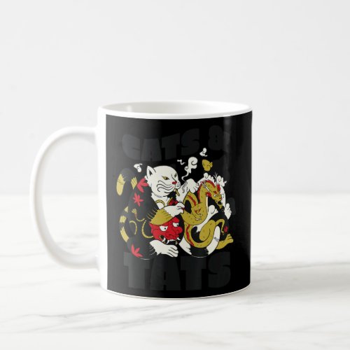 Cats and tats 1  coffee mug