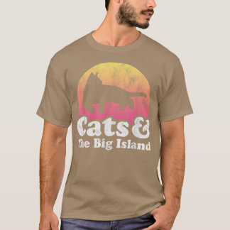 Cats and The Big Island Men's or Women's Cat and H T-Shirt