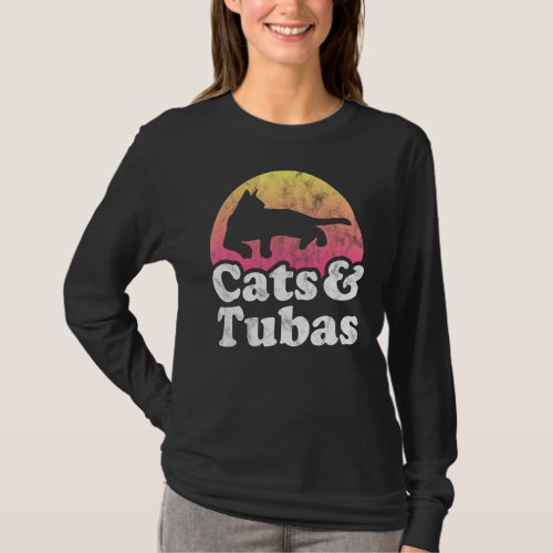 Cats And Tubas Mens Or Womens Cat And Tuba T_Shirt