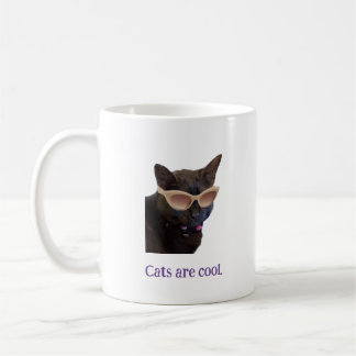 Cats are cool mug