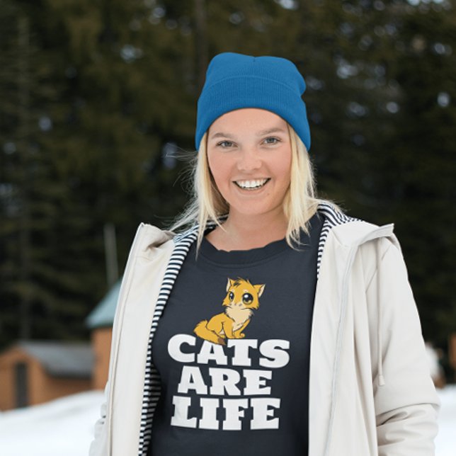 CATS ARE LIFE CAT GINGER T-SHIRTS TEES (Creator Uploaded)