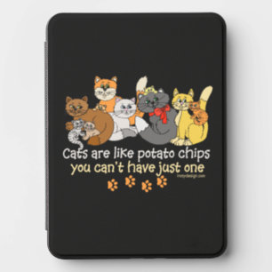 Cats are like potato chips kindle cover