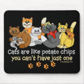 Adorable cute potato kawaii cartoon Mouse Pad