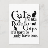 Cats are like potato chips...