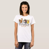 Cats are like potato chips T-Shirt (Front Full)
