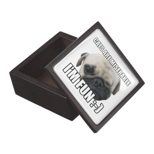 CATS ARE MISERABLE IM FUN _ MEME JEWELRY BOX