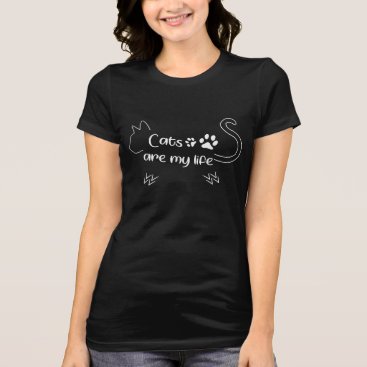 Cats are my Life | Vintage Kitten Kitty Pet Animal T-Shirt Cats are my Life | Vintage Kitten Kitty Pet Animal T-Shirt
