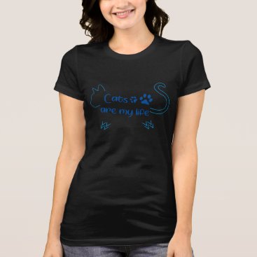 Cats are my Life | Vintage Kitten Kitty Pet Animal T-Shirt Cats are my Life | Vintage Kitten Kitty Pet Animal T-Shirt