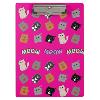 Cats Are My Love Language Clipboard