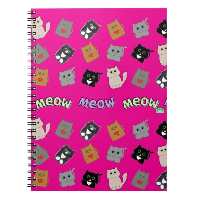 Cats Are My Love Language Notebook (Front)
