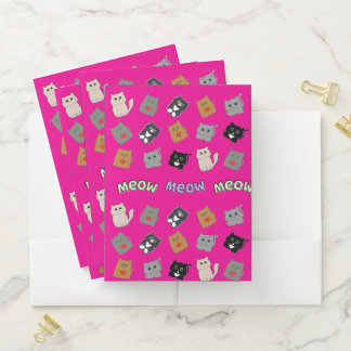 Cats Are My Love Language Pocket Folder