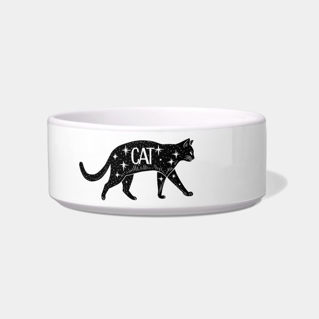 Cats are the best.. Ceramic Pet Bowl (Front)