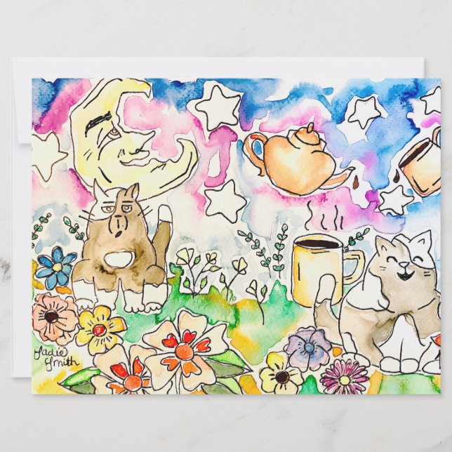 cats art print (Front)