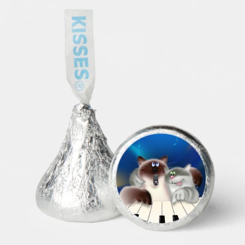 Cats at Piano Hersheys Kisses