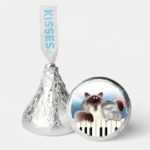 Cats at Piano Hershey®'s Kisses®